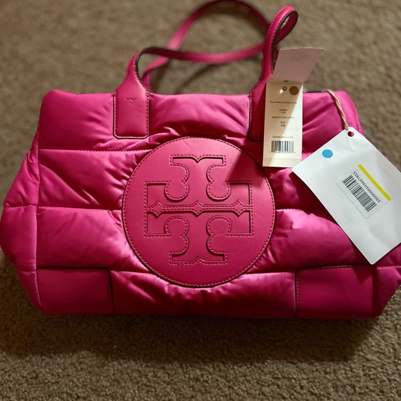 Tory Burch Ella Mini Puffer Tote - Picture 2 of 6